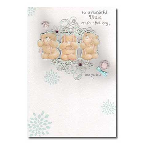 Wonderful Mum Birthday Forever Friends Card